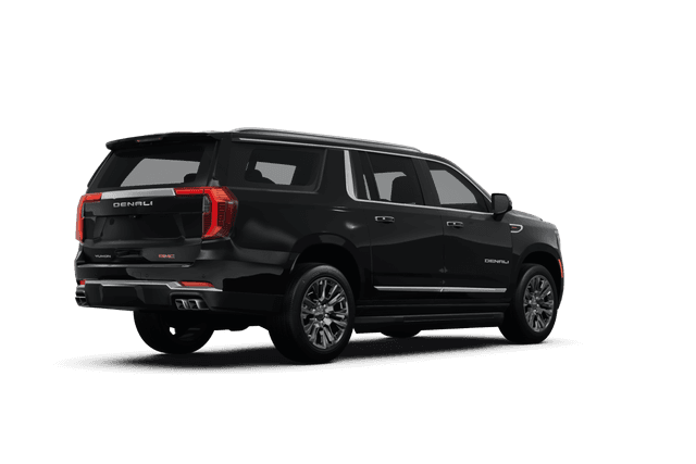 GMC Yukon XL - Back view GMC Yukon XL - Back view
